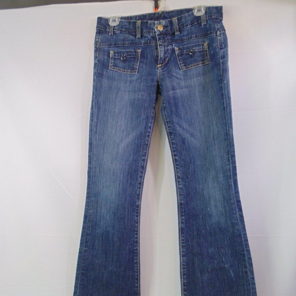 Citizens Of Humanity Blue Boot Cut Jeans